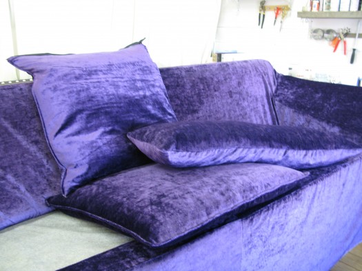 Sofa & puter i tekstil fra Designers Guild