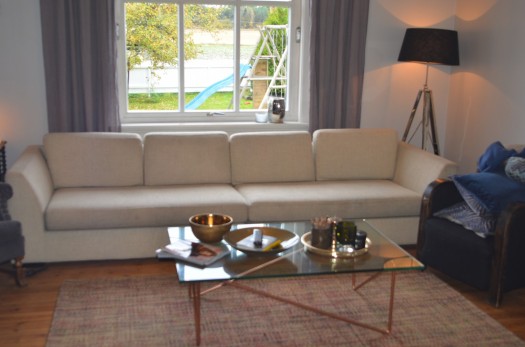 Slettvoll sofa før omtrekk