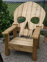 Adirondac skull stol!